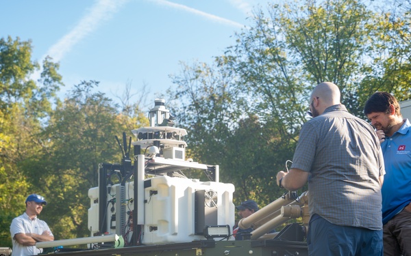 U.S. Army Corps of Engineers Dam Bot 1.0 performs conduit inspection at Taylorsville Lake