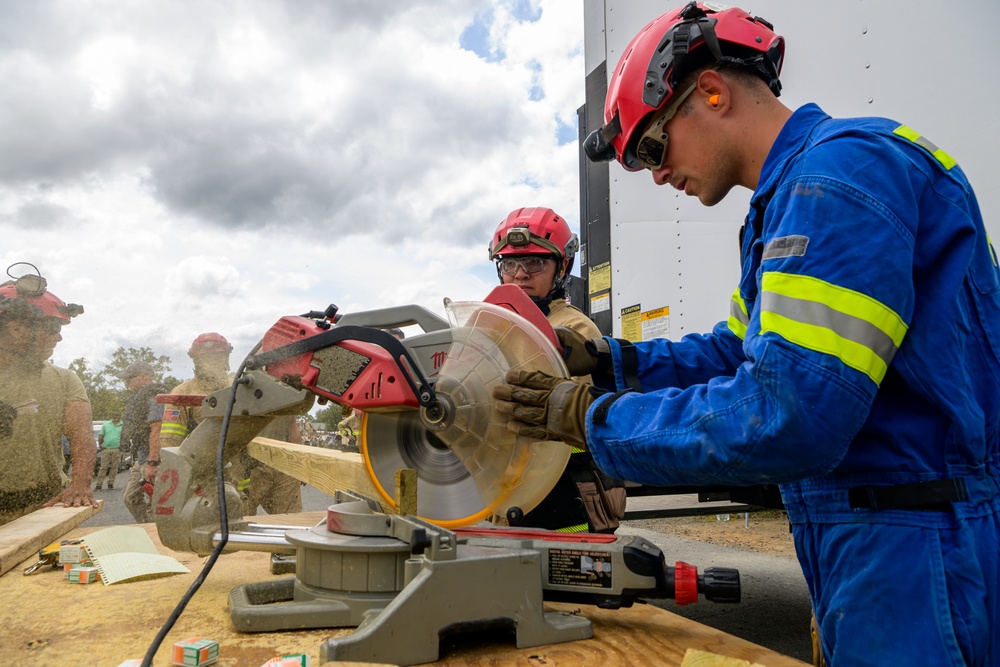 911th Technical Rescue Engineer Company trains during Exercise Capital Shield 2024