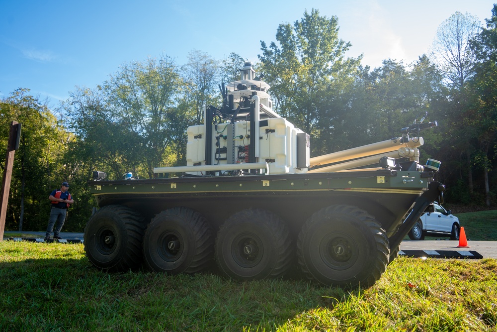 U.S. Army Corps of Engineers Dam Bot 1.0 performs conduit inspection at Taylorsville Lake