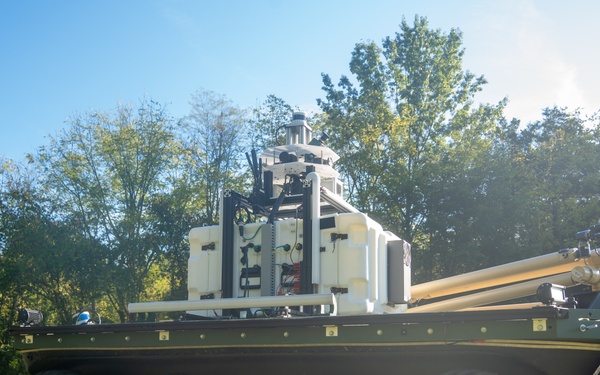 U.S. Army Corps of Engineers Dam Bot 1.0 performs conduit inspection at Taylorsville Lake