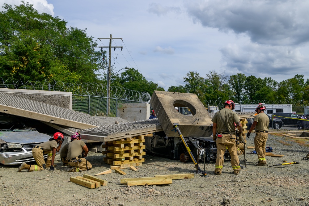 911th Technical Rescue Engineer Company trains during Exercise Capital Shield 2024