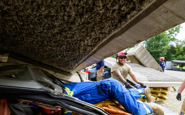 911th Technical Rescue Engineer Company trains during Exercise Capital Shield 2024
