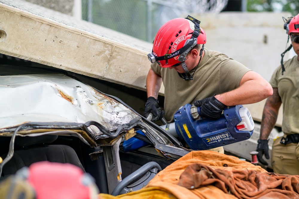 911th Technical Rescue Engineer Company trains during Exercise Capital Shield 2024