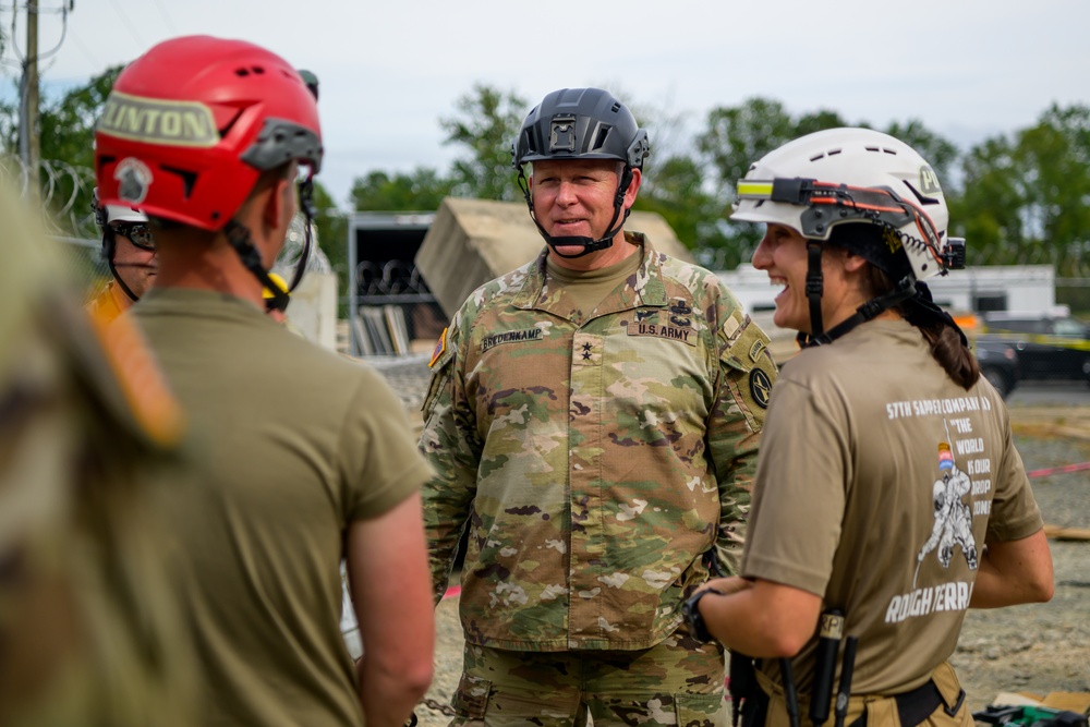 911th Technical Rescue Engineer Company trains during Exercise Capital Shield 2024