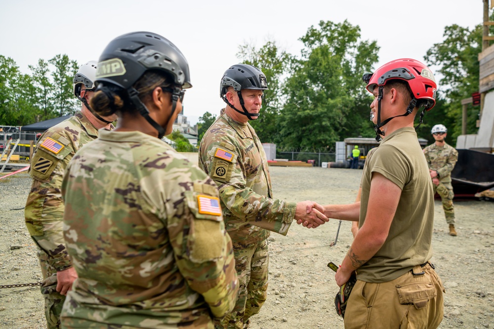 Soldier Recognized during Exercise Capital Shield 2024