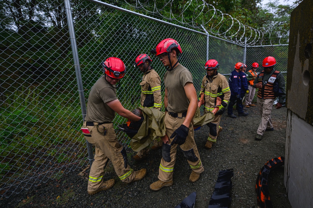 911th Technical Rescue Engineer Company trains during Exercise Capital Shield 2024