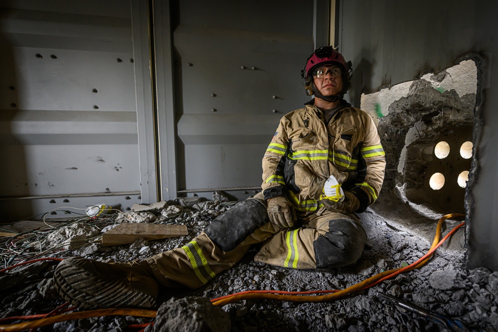 911th Technical Rescue Engineer Company trains during Exercise Capital Shield 2024