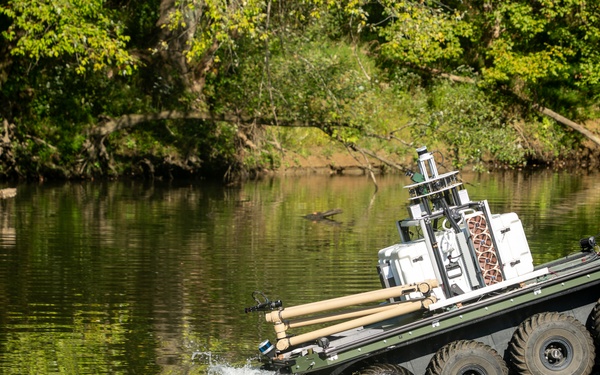 U.S. Army Corps of Engineers Dam Bot 1.0 performs conduit inspection at Taylorsville Lake