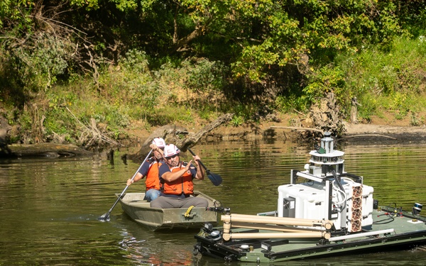 U.S. Army Corps of Engineers Dam Bot 1.0 performs conduit inspection at Taylorsville Lake