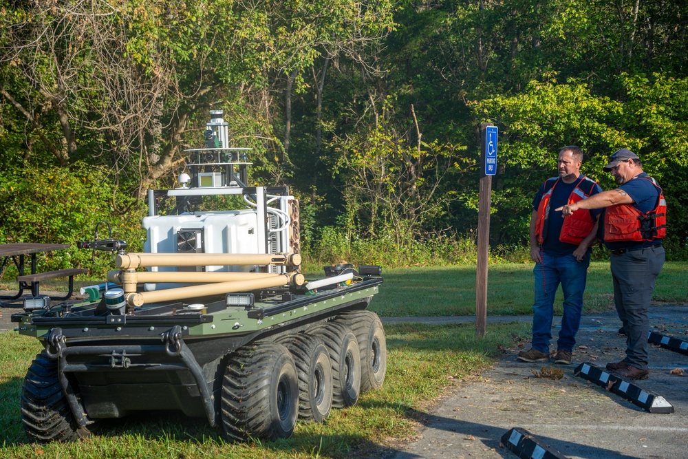 U.S. Army Corps of Engineers Dam Bot 1.0 performs conduit inspection at Taylorsville Lake