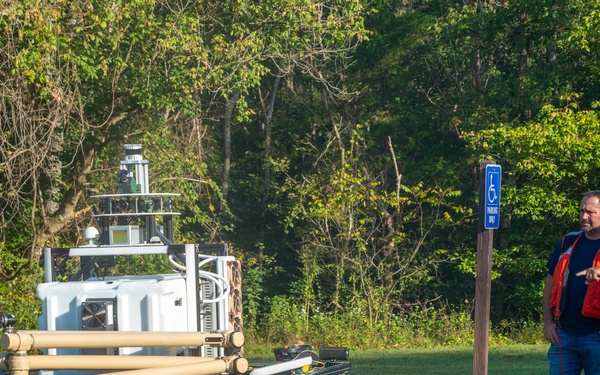U.S. Army Corps of Engineers Dam Bot 1.0 performs conduit inspection at Taylorsville Lake