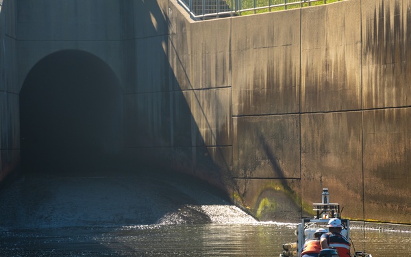 U.S. Army Corps of Engineers Dam Bot1.0 performs conduit inspection at Taylorsville Lake