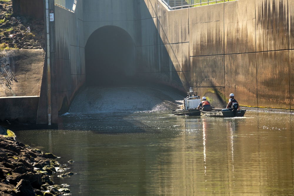 U.S. Army Corps of Engineers Dam Bot 1.0 performs conduit inspection at Taylorsville Lake