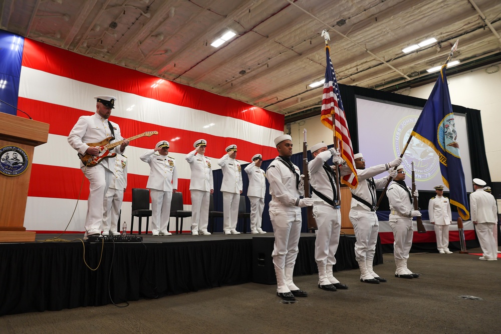 PCU JFK Change of Command