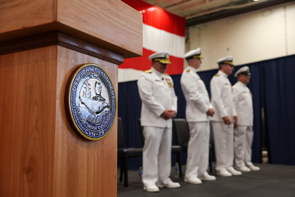 PCU JFK Change of Command