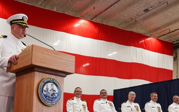 PCU JFK Change of Command