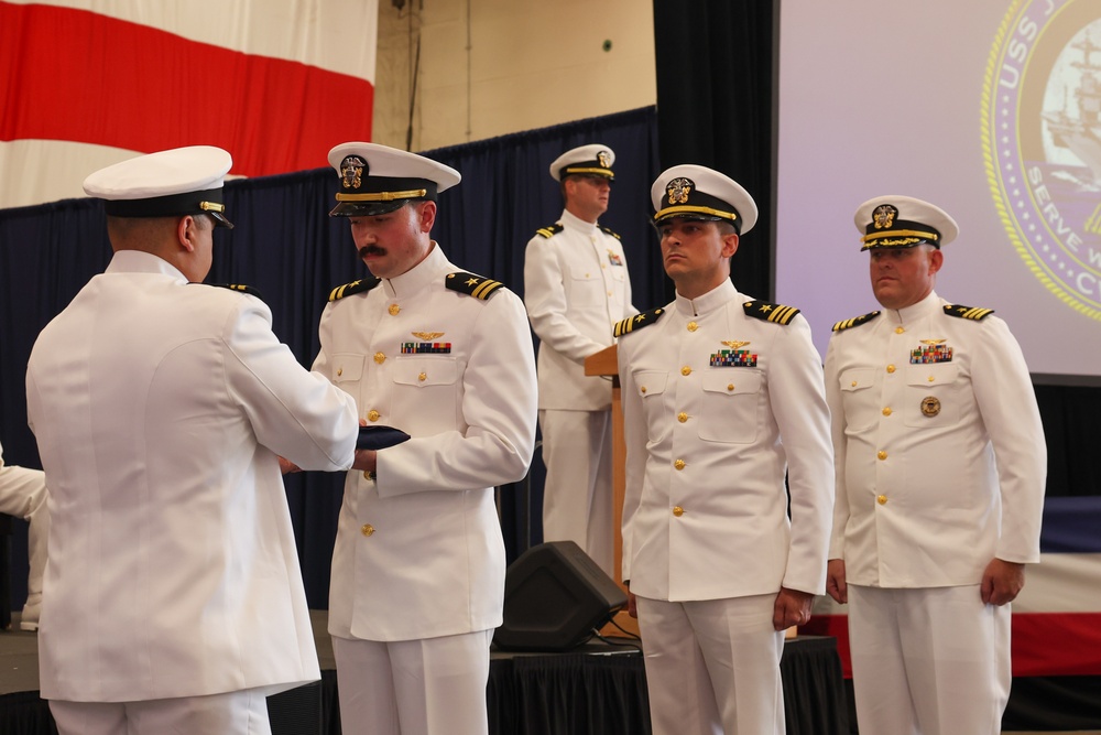 PCU JFK Change of Command