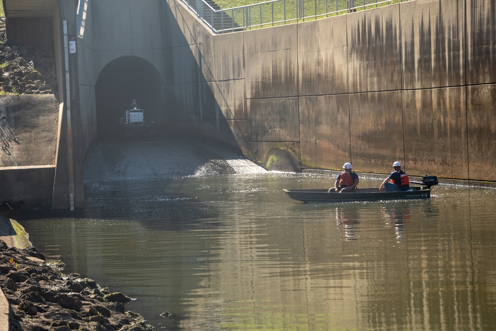 U.S. Army Corps of Engineers Dam Bot 1.0 performs conduit inspection at Taylorsville Lake