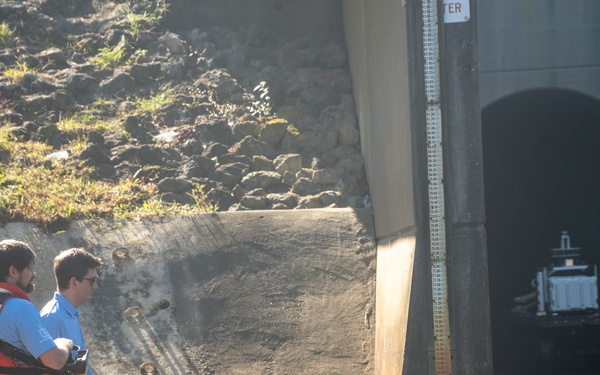 U.S. Army Corps of Engineers Dam Bot 1.0 performs conduit inspection at Taylorsville Lake