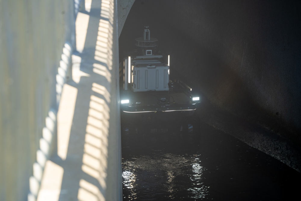 U.S. Army Corps of Engineers Dam Bot 1.0 performs conduit inspection at Taylorsville Lake