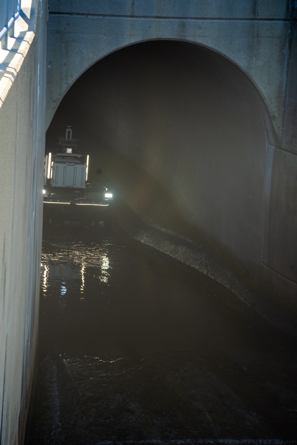 U.S. Army Corps of Engineers Dam Bot 1.0 performs conduit inspection at Taylorsville Lake