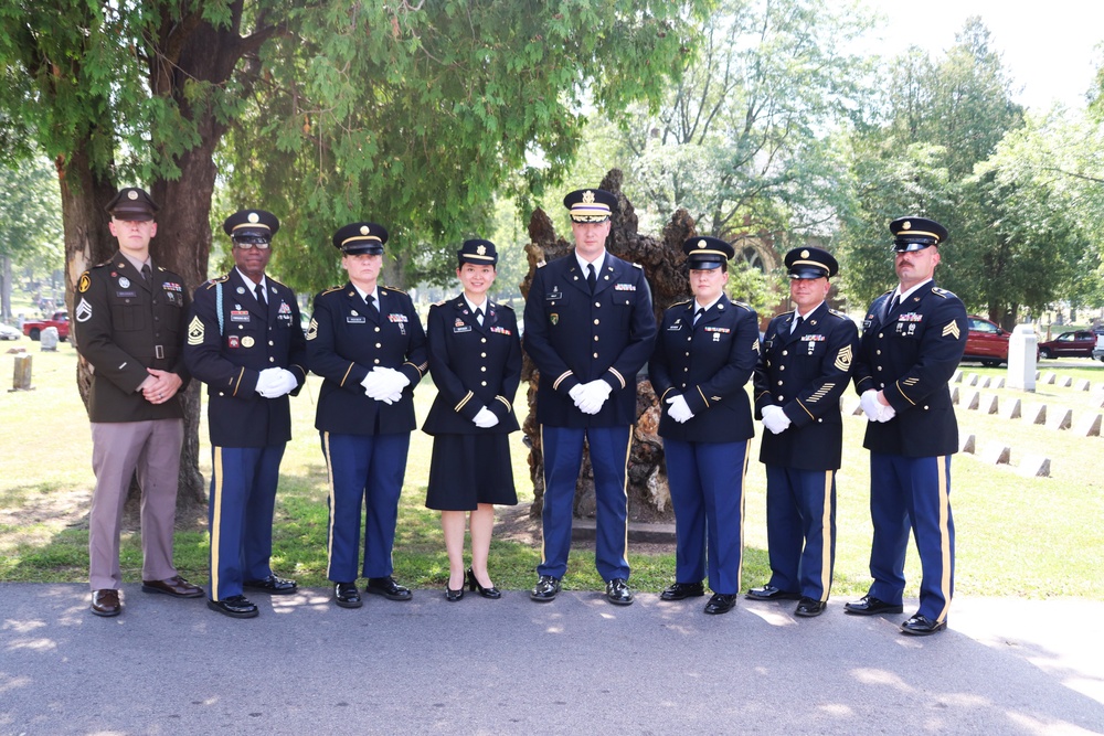 Fort McCoy Soldiers support special service for former World War II POW