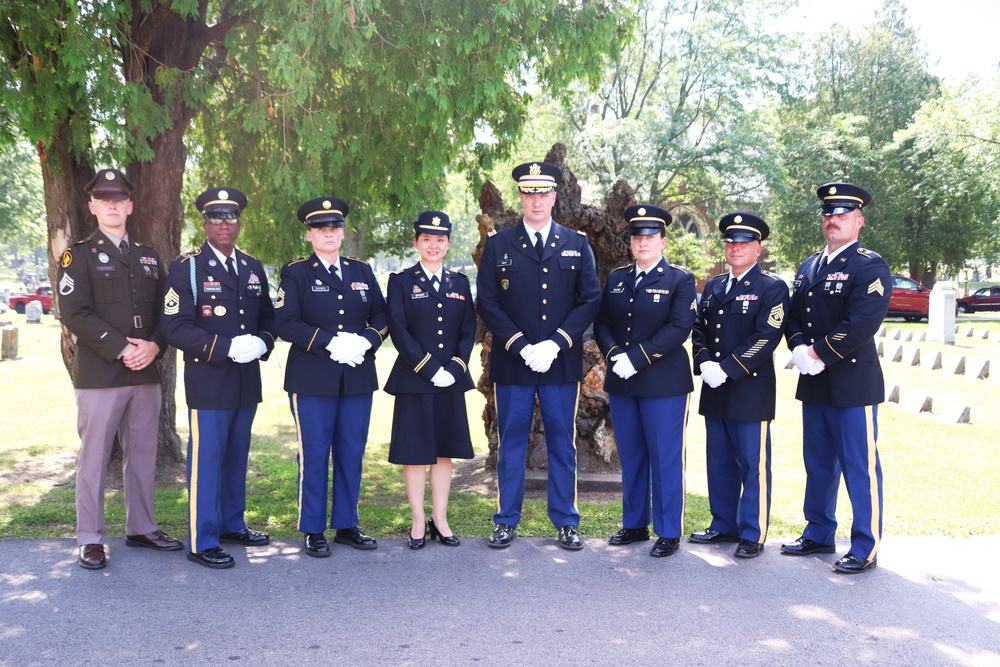 Fort McCoy Soldiers support special service for former World War II POW