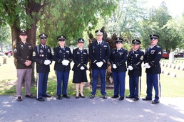Fort McCoy Soldiers support special service for former World War II POW