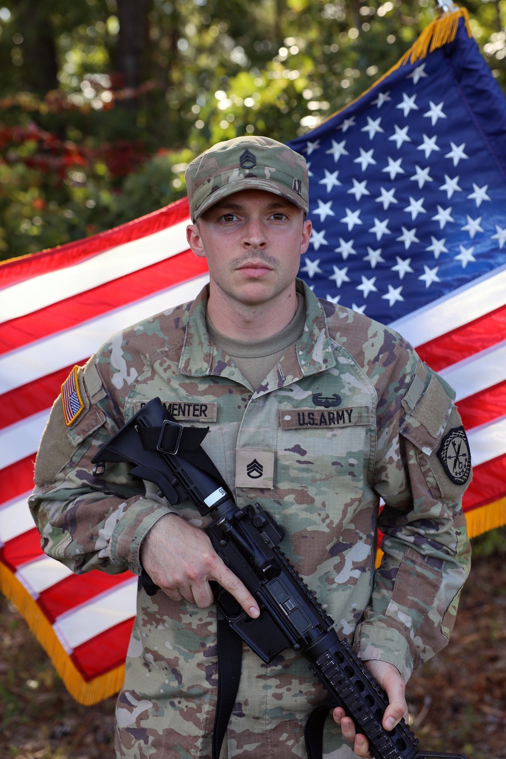 Best Squad Competition: Staff Sgt. Tate Parmenter, D Company, 782d MI Battalion (Cyber)