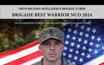 Best Squad Competition: Staff Sgt. Tate Parmenter, D Company, 782d MI Battalion (Cyber)