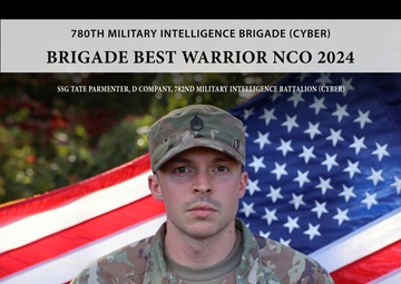 Best Squad Competition: Staff Sgt. Tate Parmenter, D Company, 782d MI Battalion (Cyber)