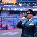 SrA O'Connor throws First Pitch at Tampa Bay Rays game
