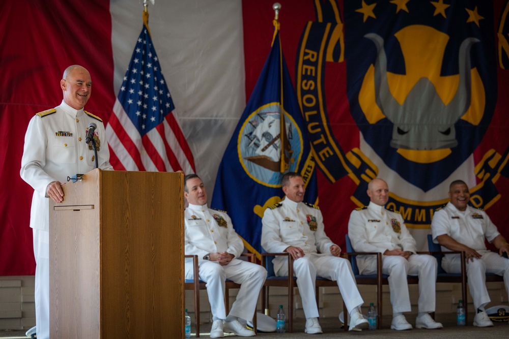 USS Carney (DDG 64) Conducts Change of Command Ceremony