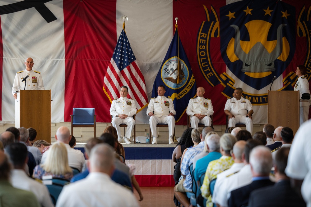 USS Carney (DDG 64) Conducts Change of Command Ceremony