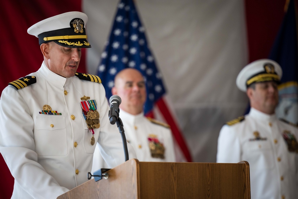 USS Carney (DDG 64) Conducts Change of Command Ceremony