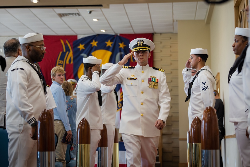 USS Carney (DDG 64) Conducts Change of Command Ceremony