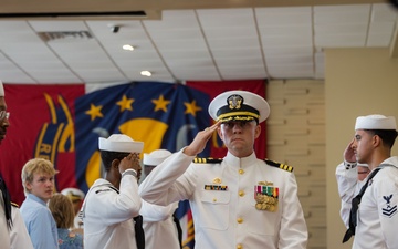 USS Carney (DDG 64) Conducts Change of Command Ceremony