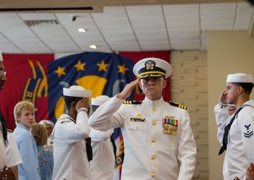 USS Carney (DDG 64) Conducts Change of Command Ceremony