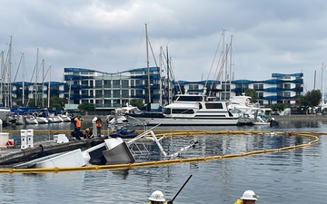 Unified Command Continues to Monitor Spill Near Marina del Rey