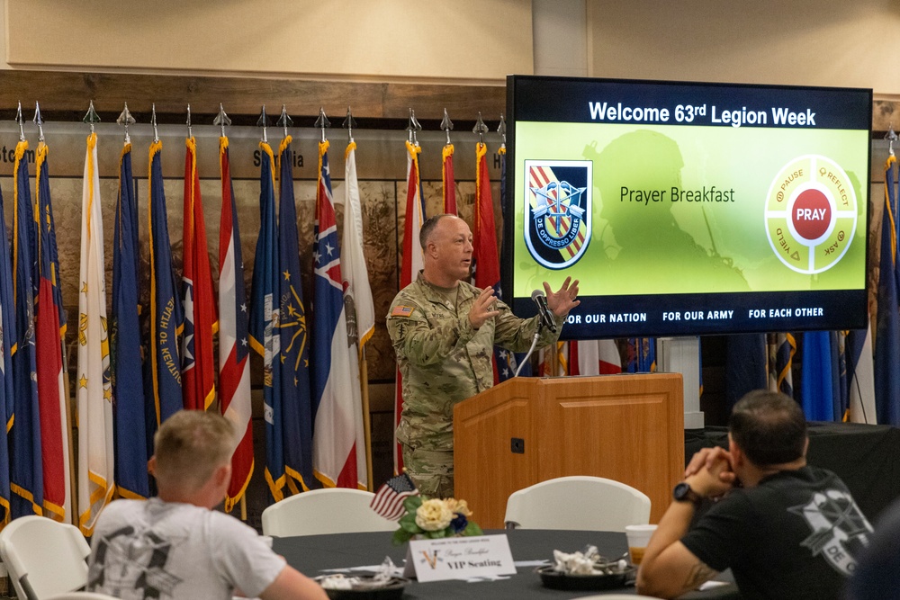 5th SFG(A) 63rd Annual Legion Week Prayer Breakfast