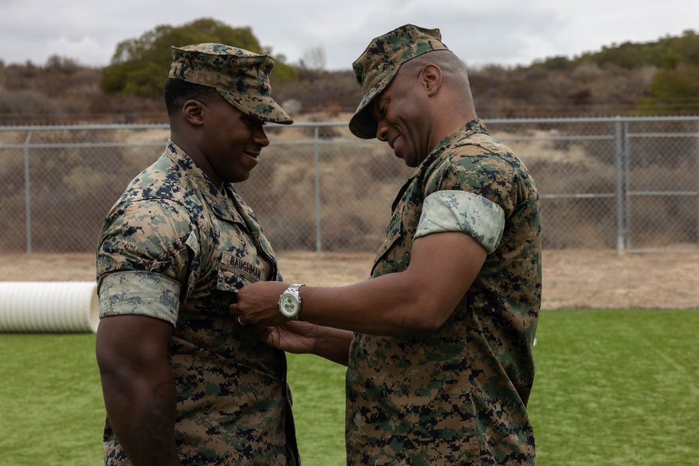 Camp Pendleton CG Visits and Recognizes Marines