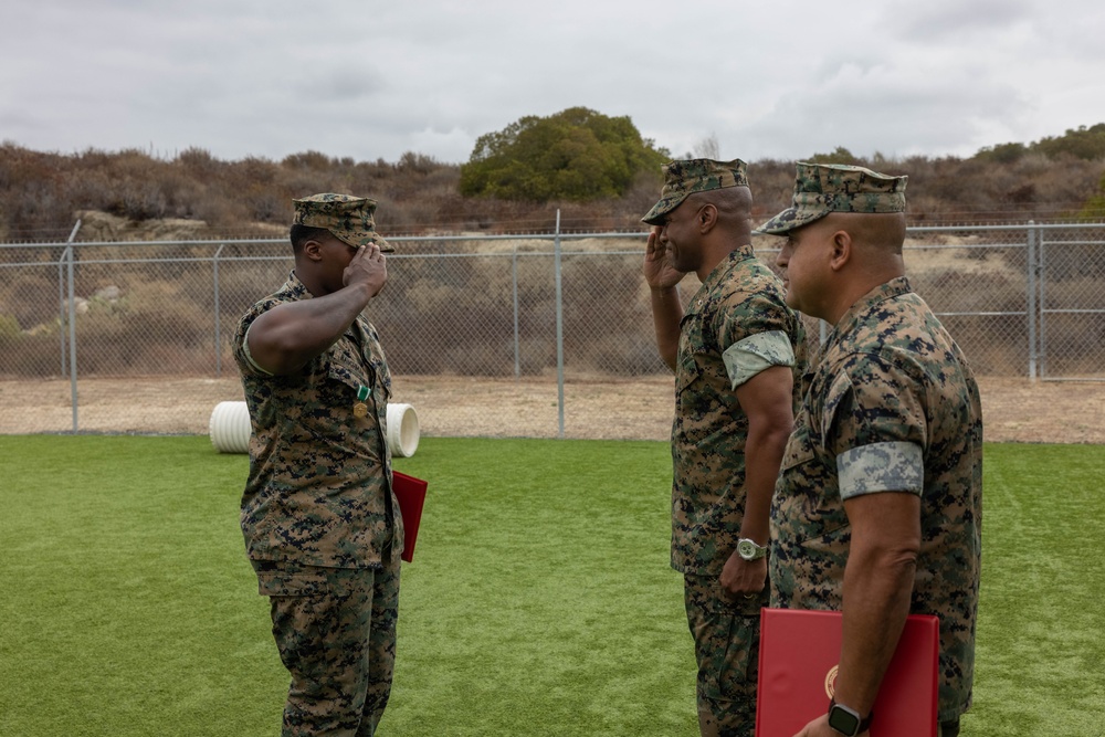 Camp Pendleton CG Visits and Recognizes Marines