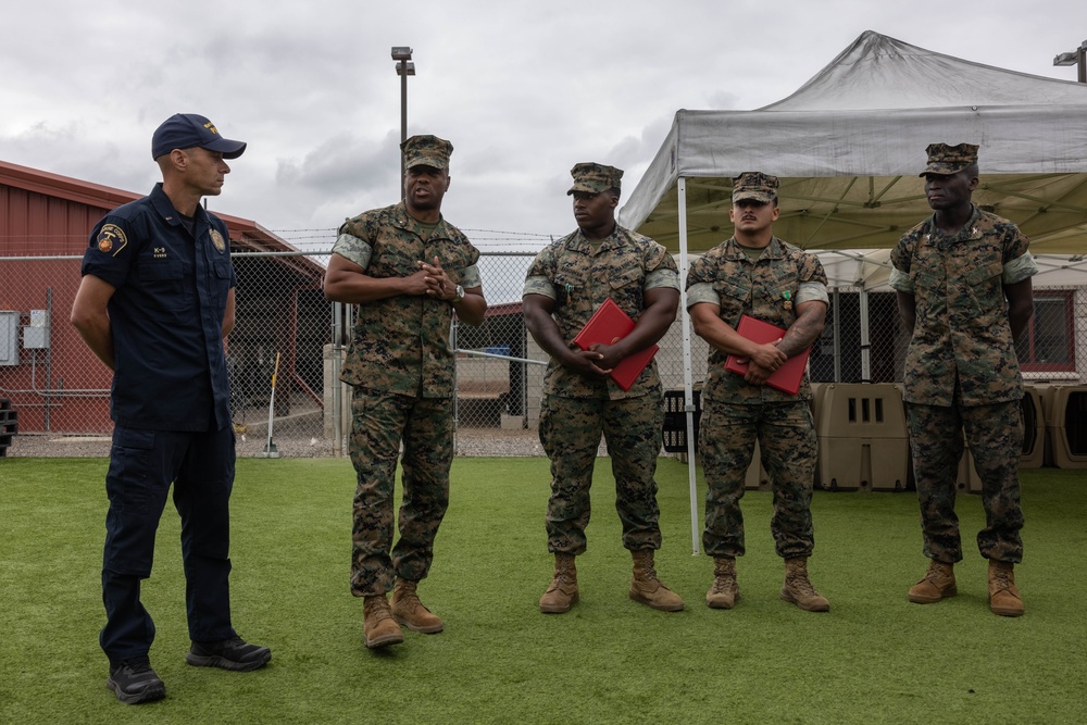 Camp Pendleton CG Visits and Recognizes Marines