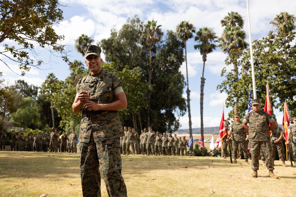 Sgt. Maj. Fausto Cabrera Relief and Appointment Ceremony