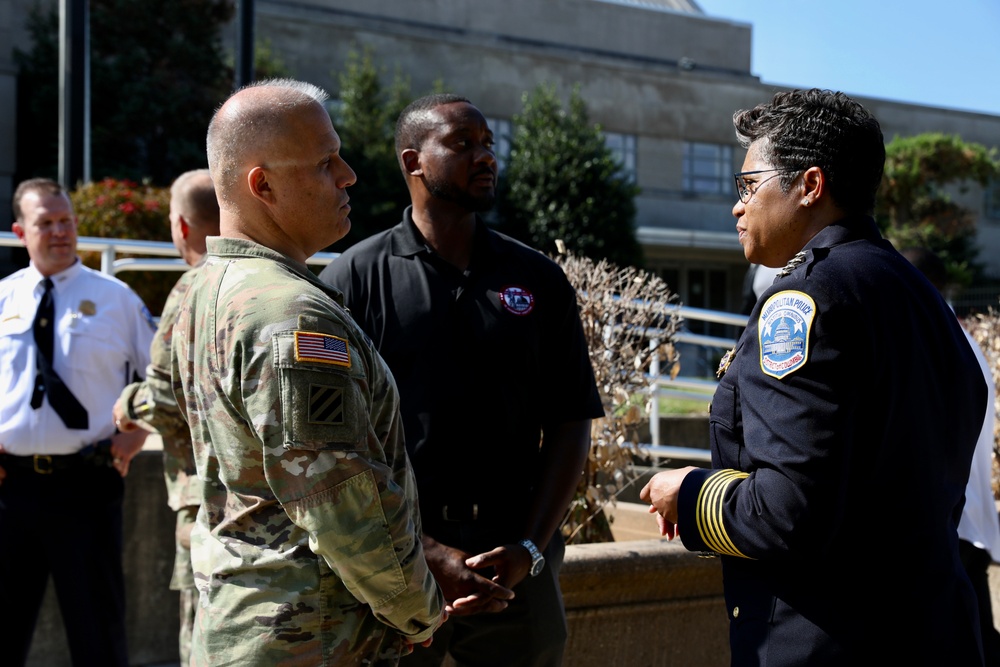 D.C. National Guard supports the District’s First Public Safety Job Fair