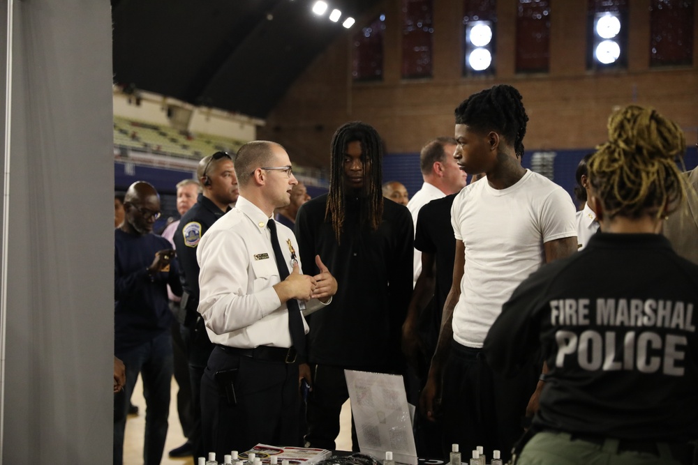 D.C. National Guard supports the District’s First Public Safety Job Fair