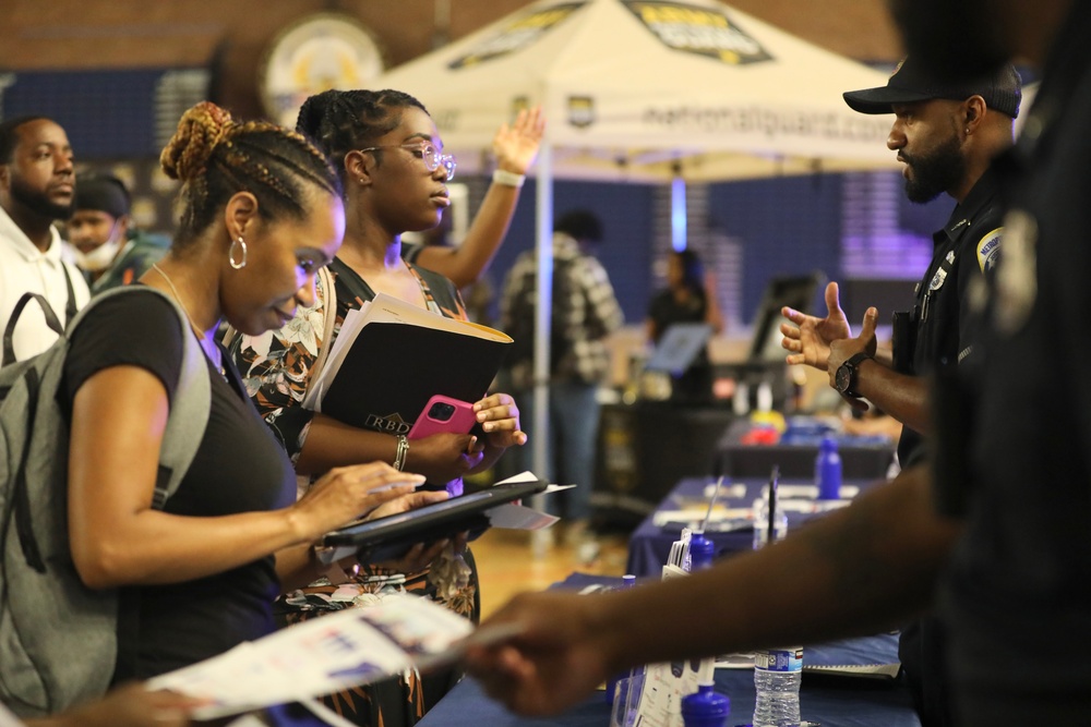 D.C. National Guard supports the District’s First Public Safety Job Fair