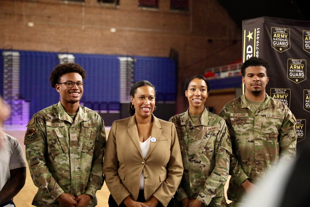 D.C. National Guard supports the District’s First Public Safety Job Fair