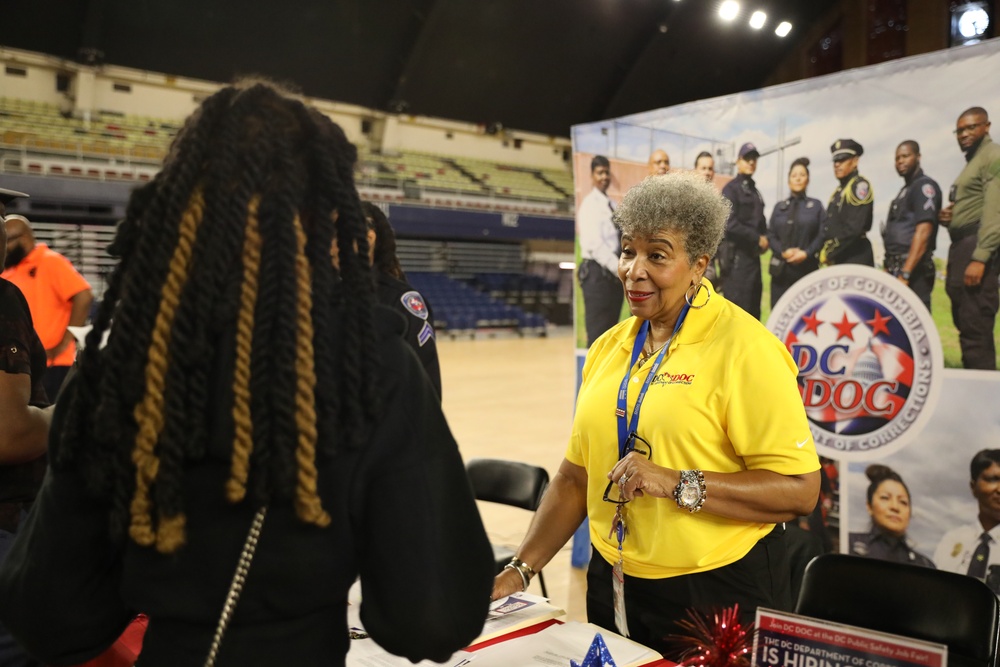 D.C. National Guard supports the District’s First Public Safety Job Fair