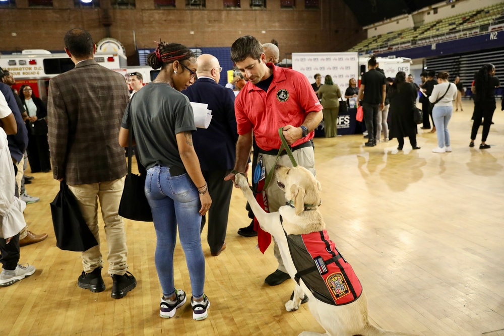 D.C. National Guard supports the District’s First Public Safety Job Fair